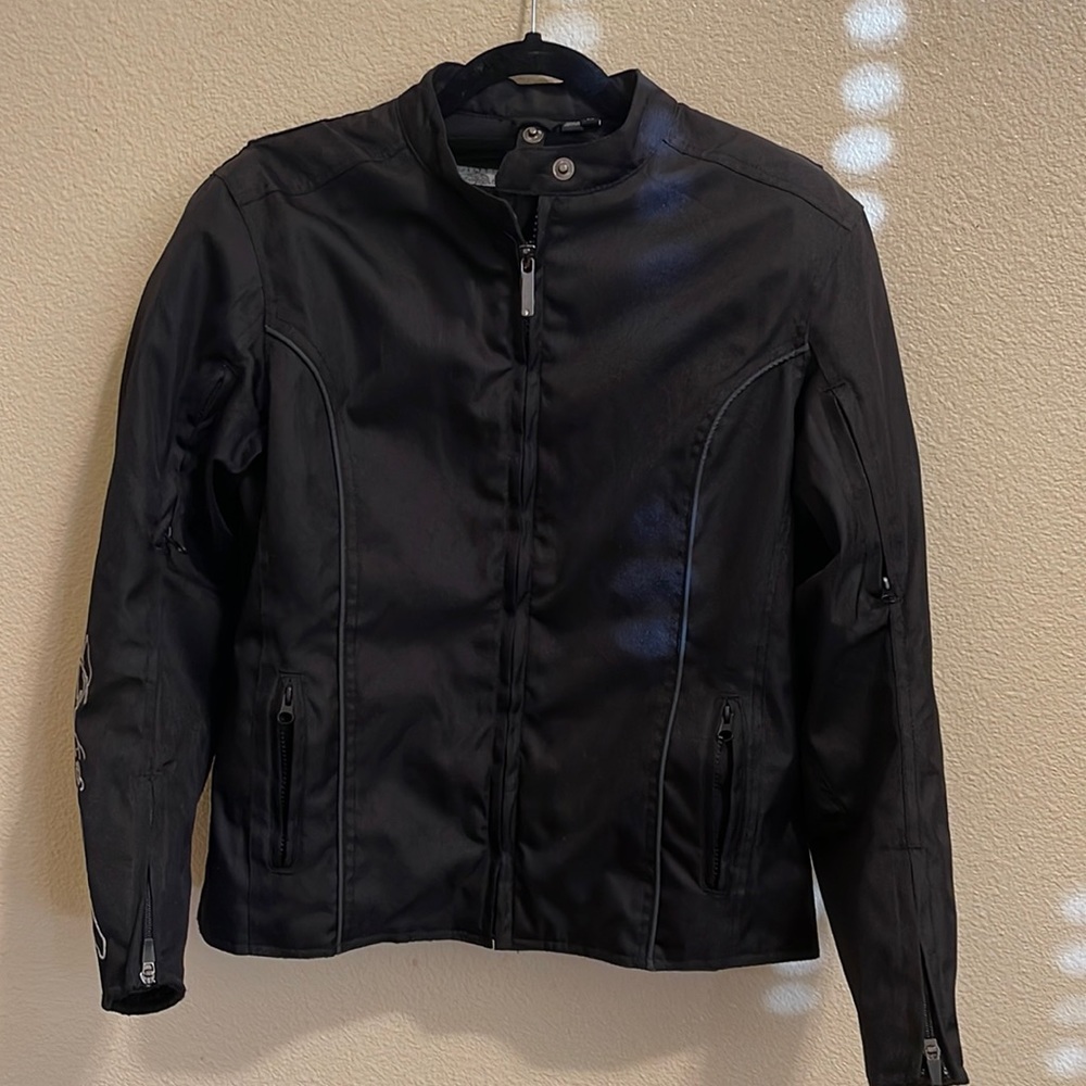 Motorcycle jacket street & steel.